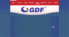 Desktop Screenshot of gdf.com.pl