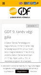 Mobile Screenshot of gdf.hu