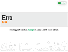 Tablet Screenshot of gdf.gov.br